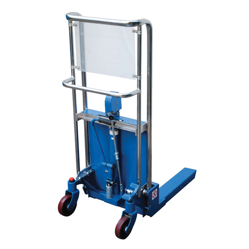 Hefti-Lift Load Stacker, Foot Pump Operated, 880 lbs. Capacity, 35" Max Lift Distribution Jean Lapalme