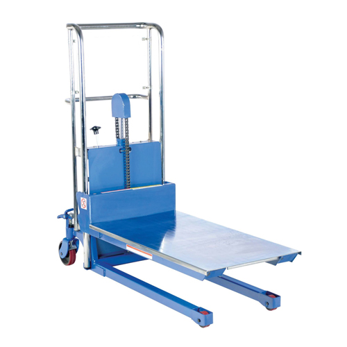 Hefti-Lift Load Stacker, Foot Pump Operated, 400 lbs. Capacity, 44" Max Lift Distribution Jean Lapalme