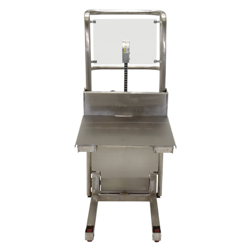 Hefti-Lift Load Stacker, Foot Pump Operated, 450 lbs. Capacity, 45-5/8" Max Lift Distribution Jean Lapalme