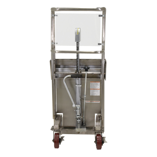 Hefti-Lift Load Stacker, Foot Pump Operated, 450 lbs. Capacity, 45-5/8" Max Lift Distribution Jean Lapalme