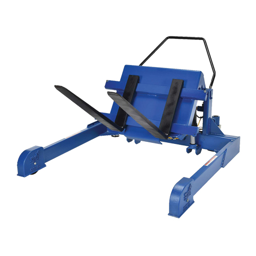 Basculeur ergonomique &agrave; chevauchement, Bascule 90°, Capacit&eacute;e 4000 lb, 72-13/16" lo x 57-1/4" la x 29-1/4" h Distribution Jean Lapalme