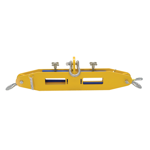 Forklift Lifting Beam, 7" x 2-1/2" Fork Pocket Distribution Jean Lapalme