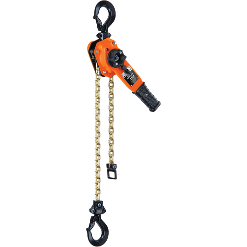 Series 653-A Ratchet Lever Hoist, 15' Lift, 3000 lbs. (1.5 tons) Capacity, Steel Chain Distribution Jean Lapalme