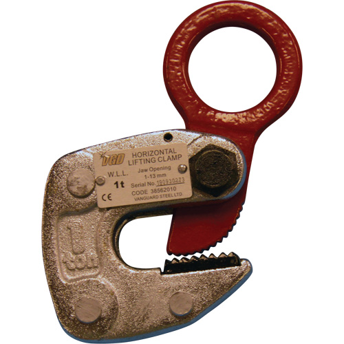 VQHPC Horizontal Lifting Clamp, 2000 lbs. (1 tons) Limit, 1/32" - 1/2" Jaw Distribution Jean Lapalme