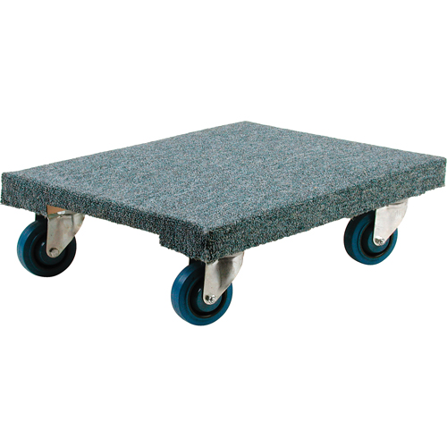 Wood Dollies - Heavy-Duty, Rubber Wheels, 1400 lbs. Capacity, 18" W x 24" D x 7" H Distribution Jean Lapalme