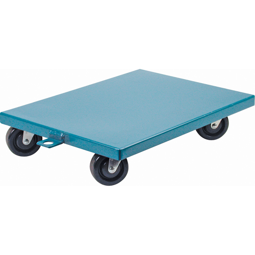 Steel Deck Dollies, 18" W x 24" D x 7" H, 1200 lbs. Capacity Distribution Jean Lapalme
