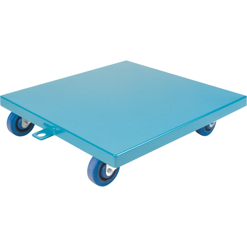 Plateaux roulants en acier, 24" la x 24" p x 7" h, Capacit&eacute; de 1200 lb Distribution Jean Lapalme