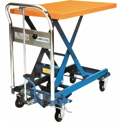 Table &eacute;l&eacute;vatrice &agrave; ciseaux Dandy Lift, 31-1/2" lo x 19-7/10" la, Acier, Capacit&eacute; 550 lb Distribution Jean Lapalme