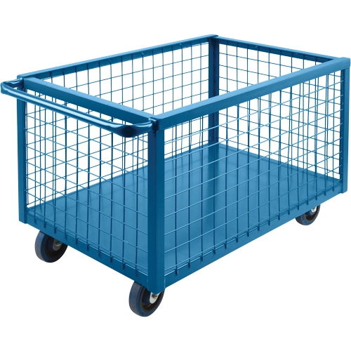 Caisson en treillis m&eacute;tallique, Acier, 39" lo x 24" la x 31,5" h, Volume 12 pi³, Capacit&eacute; 1200 lb Distribution Jean Lapalme