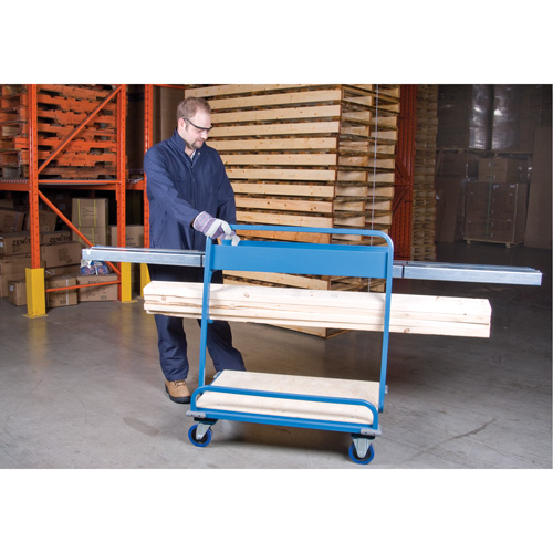 Lumber Cart, 39" x 26" x 42", 1200 lbs. Capacity Distribution Jean Lapalme