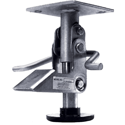 Floor Lock Brakes - Heavy-Duty, 5-17/32" Extended Height, 4-1/2" Retracted Height Distribution Jean Lapalme