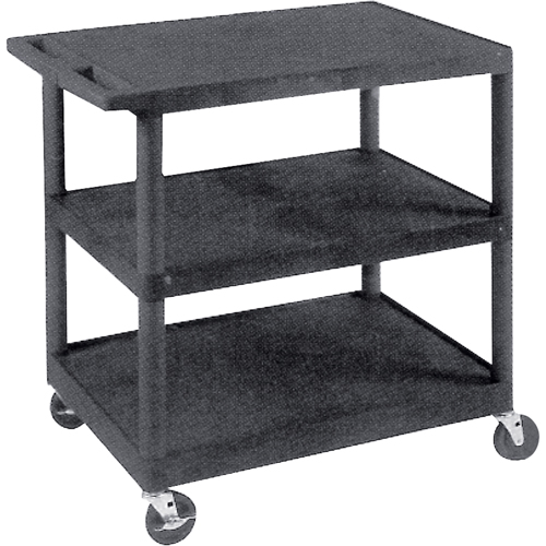 Chariot utilitaire, 3 tiers, 18" x 34" x 24", Capacit&eacute; 400 lb Distribution Jean Lapalme