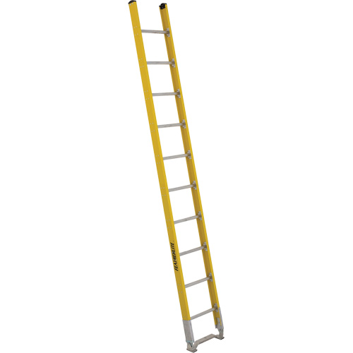 &eacute;chelle simple &agrave; une section - S&eacute;rie 6100, 10', Fibre de verre, 375 lb, CSA calibre 1AA Distribution Jean Lapalme