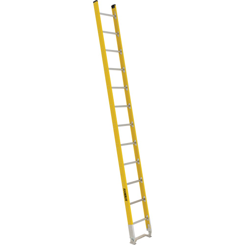 &eacute;chelle simple &agrave; une section - S&eacute;rie 6100, 12', Fibre de verre, 375 lb, CSA calibre 1AA Distribution Jean Lapalme