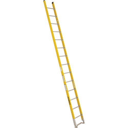 &eacute;chelle simple &agrave; une section - S&eacute;rie 6100, 14', Fibre de verre, 375 lb, CSA calibre 1AA Distribution Jean Lapalme