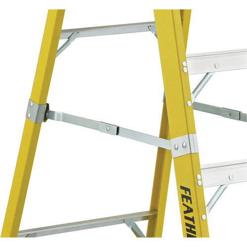 Industrial Heavy-Duty Platform Stepladders (6500 Series), 6', 300 lbs. Cap. Distribution Jean Lapalme
