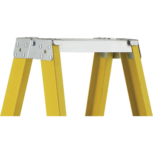 6600 Series Industrial Heavy-Duty 2-Way Stepladders, Fibreglass, 300 lbs. Capacity, 6' Distribution Jean Lapalme