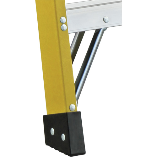 6600 Series Industrial Heavy-Duty 2-Way Stepladders, Fibreglass, 300 lbs. Capacity, 6' Distribution Jean Lapalme