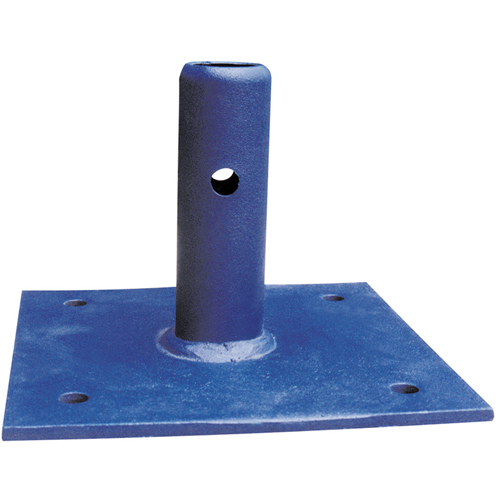 Accessoires pour &eacute;chafaudage - Plaque &agrave; base fixe, Plaque &agrave; base, 6" la x 6" h Distribution Jean Lapalme