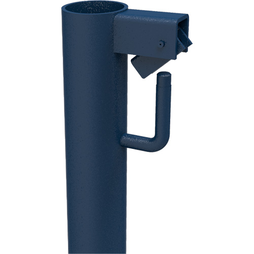Accessoires pour &eacute;chafaudage - Poteau de garde-corps a/support, Poteau de garde-corps, 6" la x 56" h Distribution Jean Lapalme