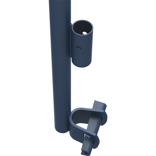 Accessoires pour &eacute;chafaudage - Poteau de garde-corps a/support, Poteau de garde-corps, 6" la x 56" h Distribution Jean Lapalme