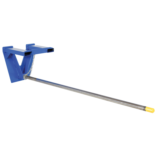 Fl&egrave;che de chariot &eacute;l&eacute;vateur pour tapis, 108-1/2" longueur, Install&eacute; sur fourche, Capacit&eacute; de 2500 lb Distribution Jean Lapalme