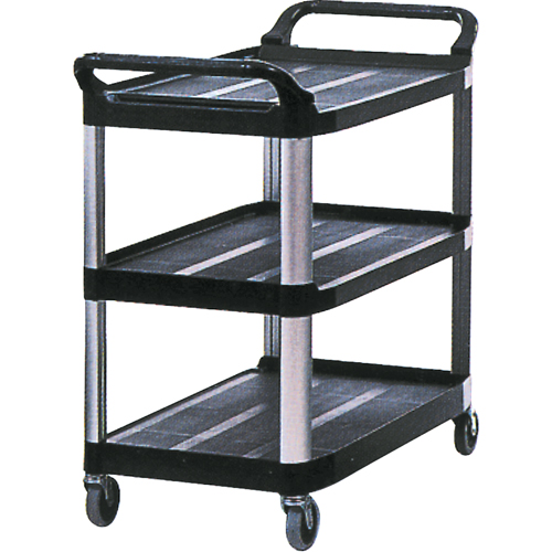 Chariot utilitaire, 3 tiers, 20" x 37" x 33-5/8", Capacit&eacute; 300 lb Distribution Jean Lapalme