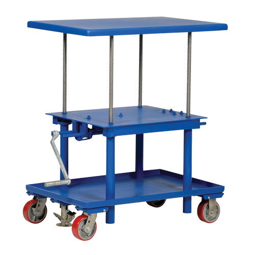 Hydraulic Lift Table, 24" L x 36" W, Steel, 2000 lbs. Capacity Distribution Jean Lapalme