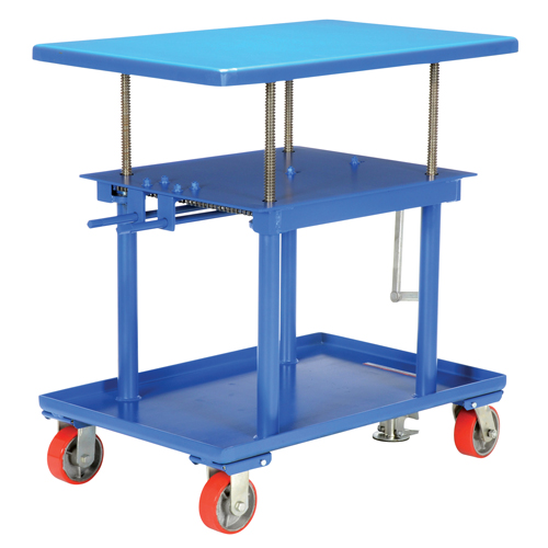 Hydraulic Lift Table, 24" L x 36" W, Steel, 2000 lbs. Capacity Distribution Jean Lapalme