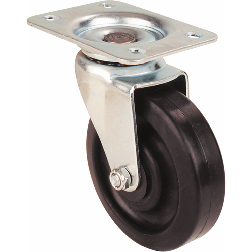 Roulette &agrave; usage l&eacute;ger, Pivotant, 3" (76 mm), Polyol&eacute;fine, 250 lb (113 kg) Distribution Jean Lapalme