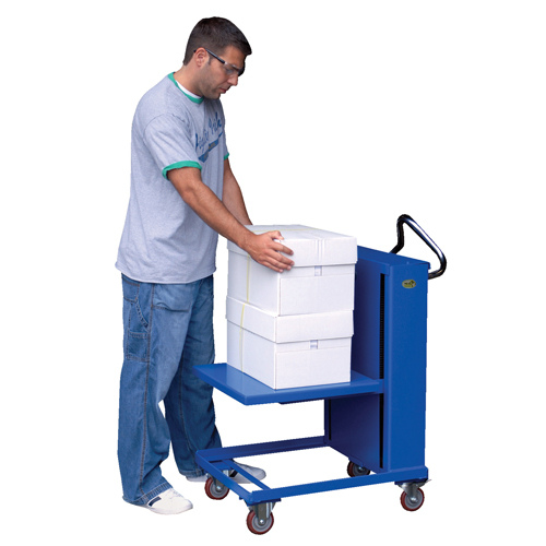 Self Elevating Tables, 20" L x 20" W, Steel, 230 lbs. Capacity Distribution Jean Lapalme