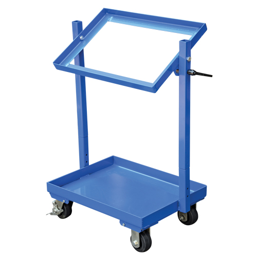 Chariot &agrave; cueillette, Acier, 30-11/16" la x 19-1/4" p, 2 tablettes, Capacit&eacute; 200 lb Distribution Jean Lapalme