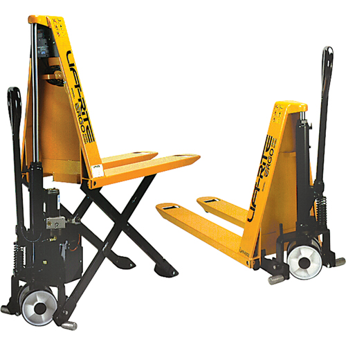 Skid Lifts, 48" L x 20-1/2" W, Steel, 3000 lbs. Capacity Distribution Jean Lapalme