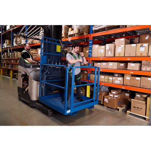 High Work Maintenance Platform, 48" W x 48" D x 72" H, 1000 lbs. Capacity, Steel Distribution Jean Lapalme