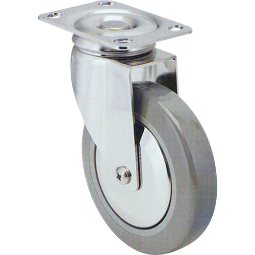 Caster, Swivel with Brake, 3" (76 mm), Nylon, 250 lbs. (113 kg.) Distribution Jean Lapalme