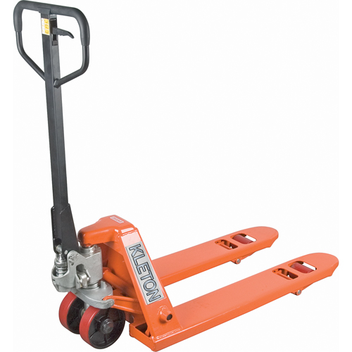 Heavy-Duty Manual Pallet Truck, Steel, 42" L x 27" W, 5500 lbs. Capacity Distribution Jean Lapalme