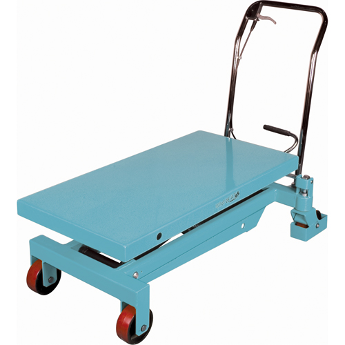 Heavy-Duty Hydraulic Scissor Lift Table, 40" L x 20-1/8" W, Steel, 2200 lbs. Capacity Distribution Jean Lapalme