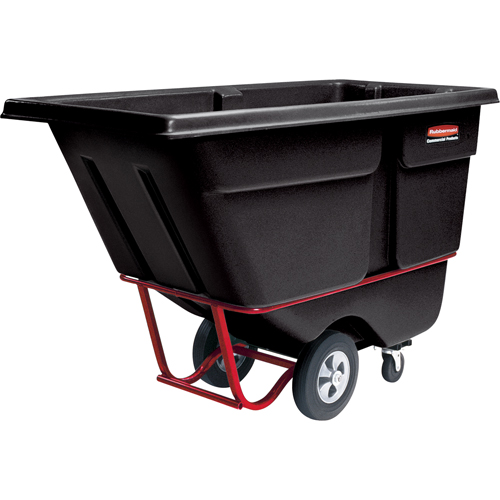 Tilt Truck, Polyethylene, 1/2 cu. yd., 850 lbs. Load Capacity Distribution Jean Lapalme