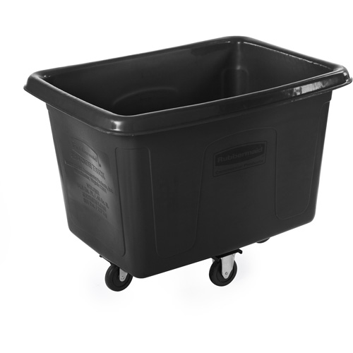 Bulk Cube Truck, Polyethylene, 44-1/16" L x 31" W x 32-1/2" H, 14 cu.ft. Volume, 500 lbs. Capacity Distribution Jean Lapalme