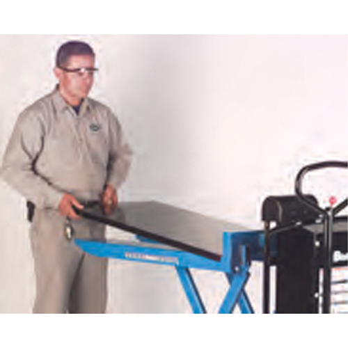 Chariots/tables hydrauliques pour palettes - Tables en option Distribution Jean Lapalme