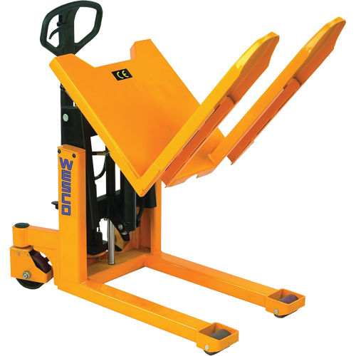 Basculeurs ergonomiques pour palettes, Bascule 90°, Capacit&eacute;e 2200 lb, 51-2/3" lo x 21-1/2" la x 44-1/4" h Distribution Jean Lapalme