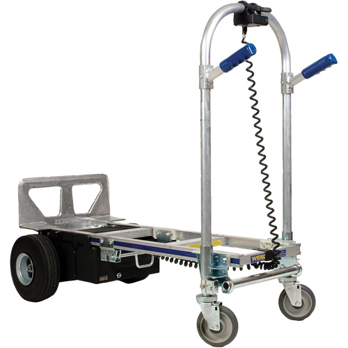 Diable convertible de s&eacute;rie CobraPRO Jr., Aluminium, Capacit&eacute; 1200 lb Distribution Jean Lapalme