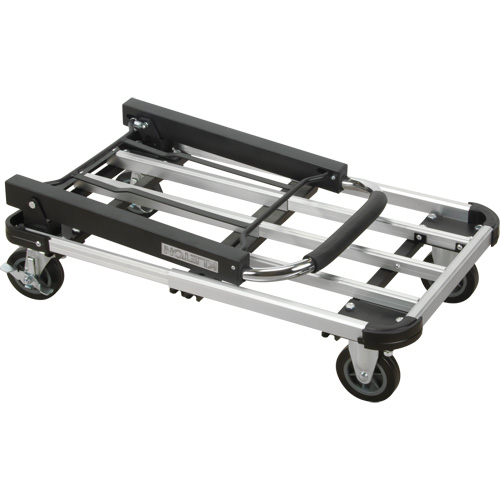 Chariots &agrave; plateforme pliants, Aluminium, 300 lb, 28" lo x 16" la, Hauteur 32" Distribution Jean Lapalme