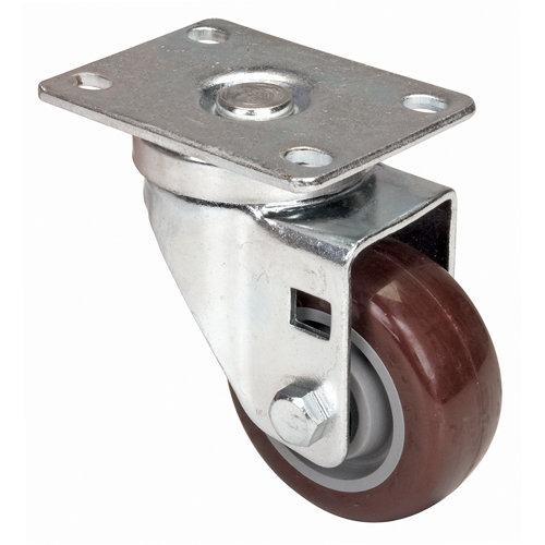 Roulette, Pivotant, 3" (76 mm), Polyur&eacute;thane, 230 lb (104 kg) Distribution Jean Lapalme