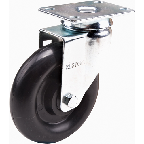 Roulette, Pivotant, 5" (127 mm), Polyol&eacute;fine, 250 lb (113 kg) Distribution Jean Lapalme