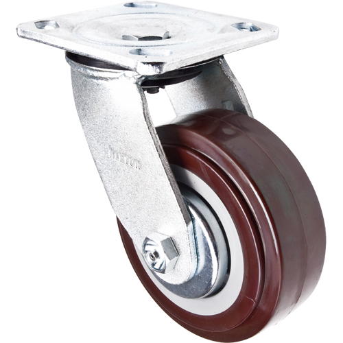 Caster, Swivel, 5" (127 mm), Polyurethane, 650 lbs. (294 kg.) Distribution Jean Lapalme