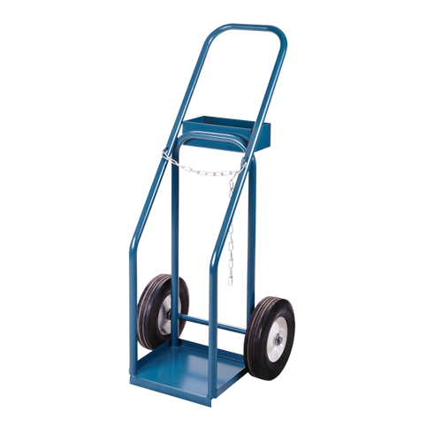Chariots pour bouteilles de gaz, Roues Semi-pneumatique, Base de 12" la x 10" lo, 400 lb Distribution Jean Lapalme