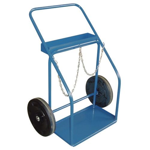 Chariots pour bouteilles de gaz, Roues Caoutchouc, Base de 13" la x 25" lo, 1000 lb Distribution Jean Lapalme