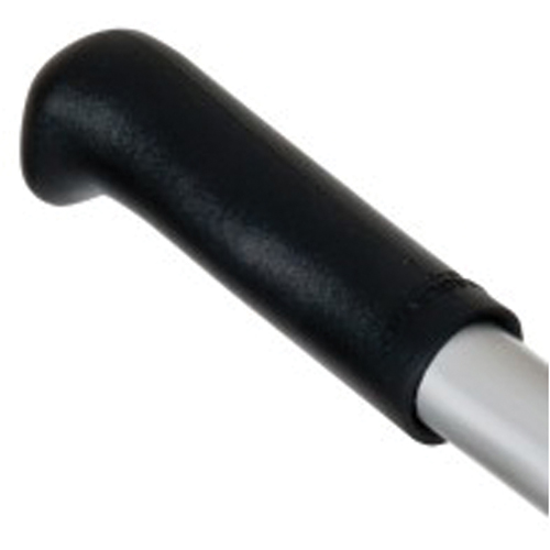 Poign&eacute;e en caoutchouc noir pour diable en aluminium Distribution Jean Lapalme