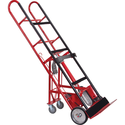 Diable de calibre industriel pour &eacute;lectrom&eacute;nagers, Acier, Capacit&eacute; 850 lb, 24" la x 66" h Distribution Jean Lapalme